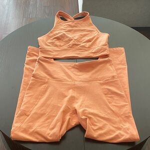 JoyLab Peach Athletic Wear Set